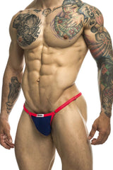 JUSTIN+SIMON XSJ12 Bikini Einfarbig Königsblau