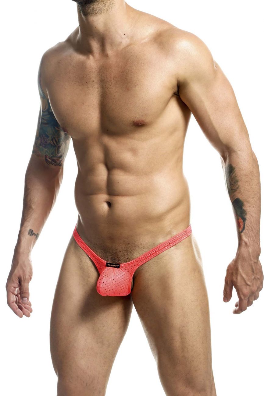 Joe Snyder JSBUL02 Holes Bulge Tanga Color Holes Coral