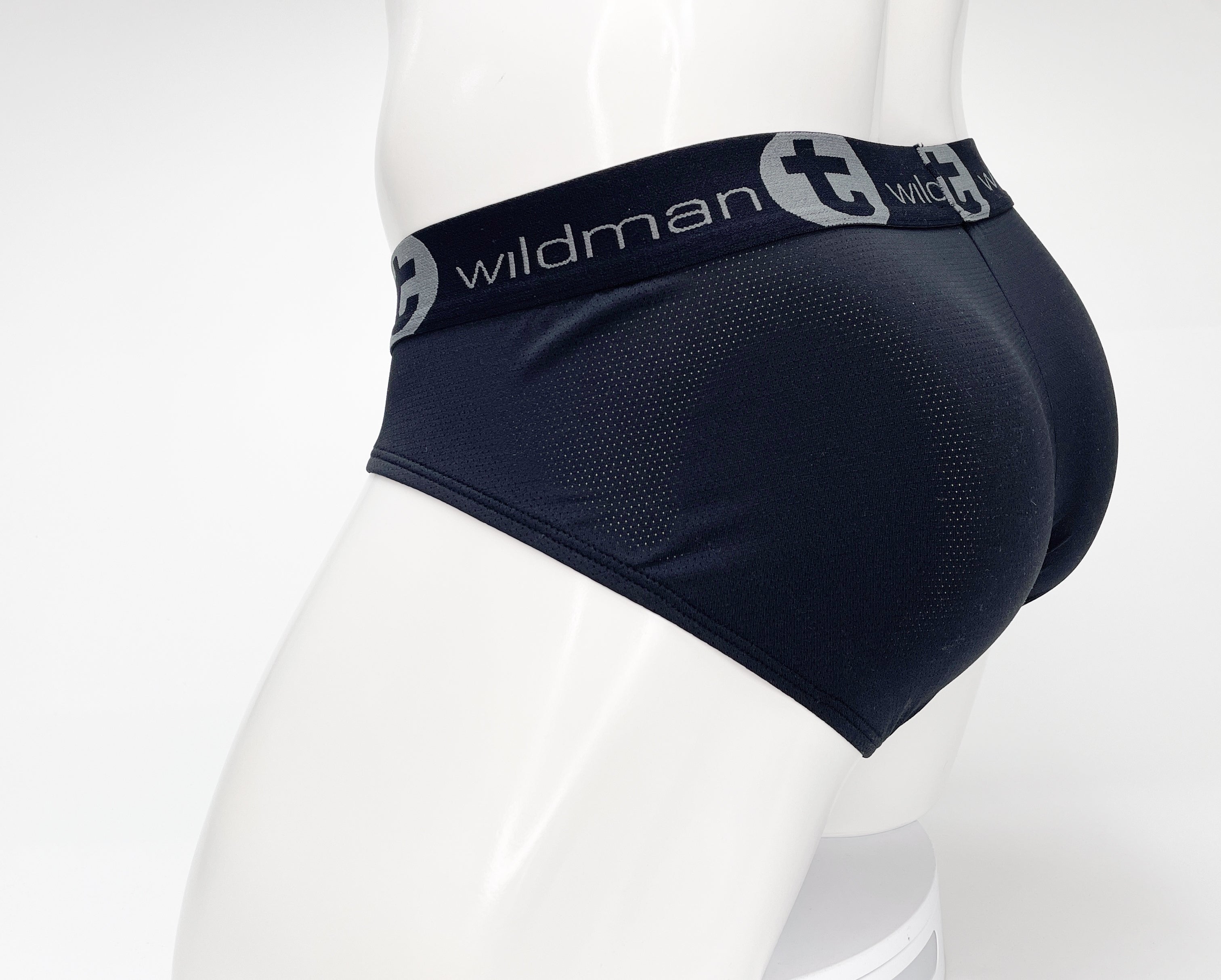 WildmanT Mesh Monster Cock Brief Black - EricSaloDesign.com