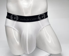 WildmanT Mesh Monster Cock Brief White - EricSaloDesign.com