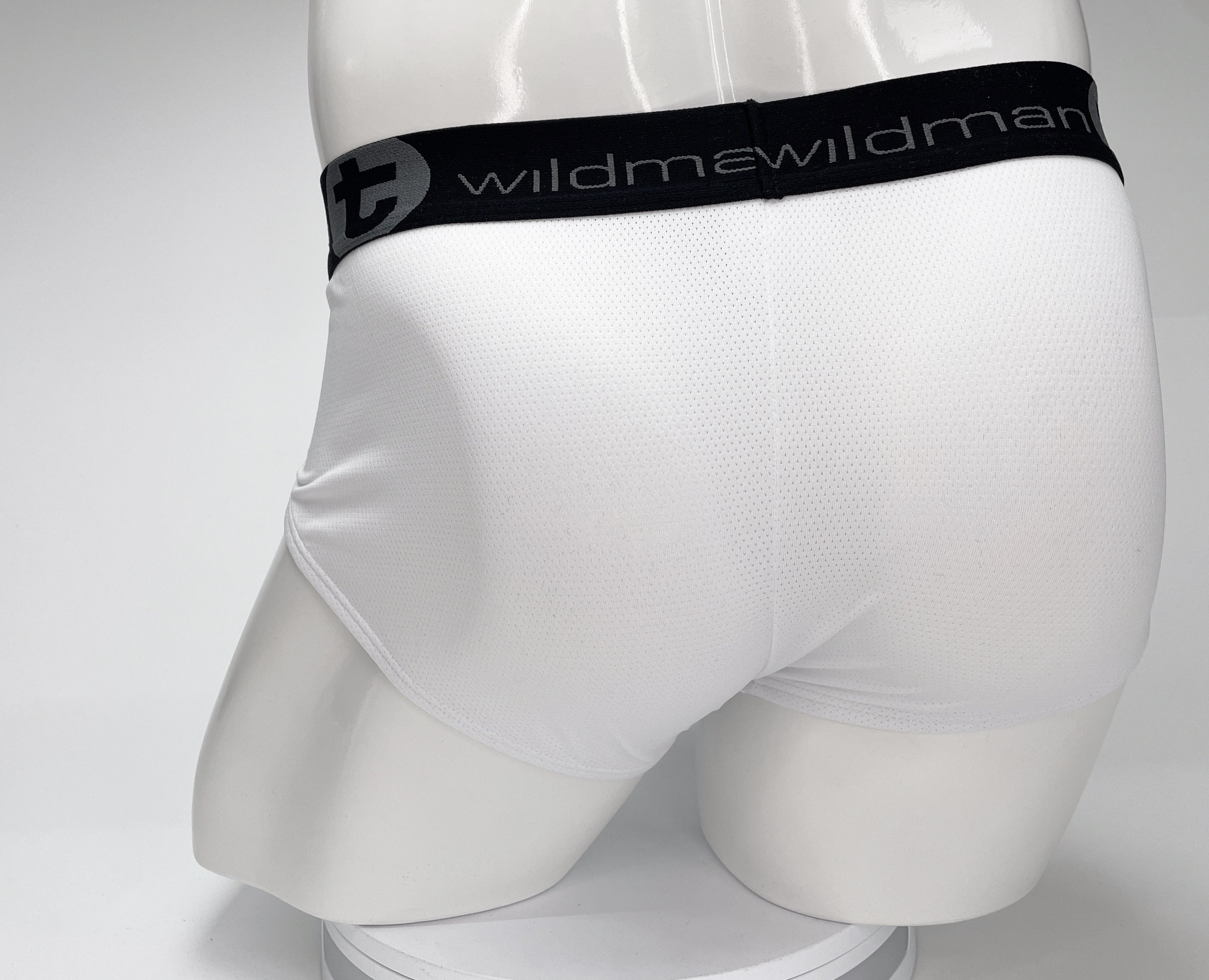 WildmanT Mesh Monster Cock Brief White - EricSaloDesign.com