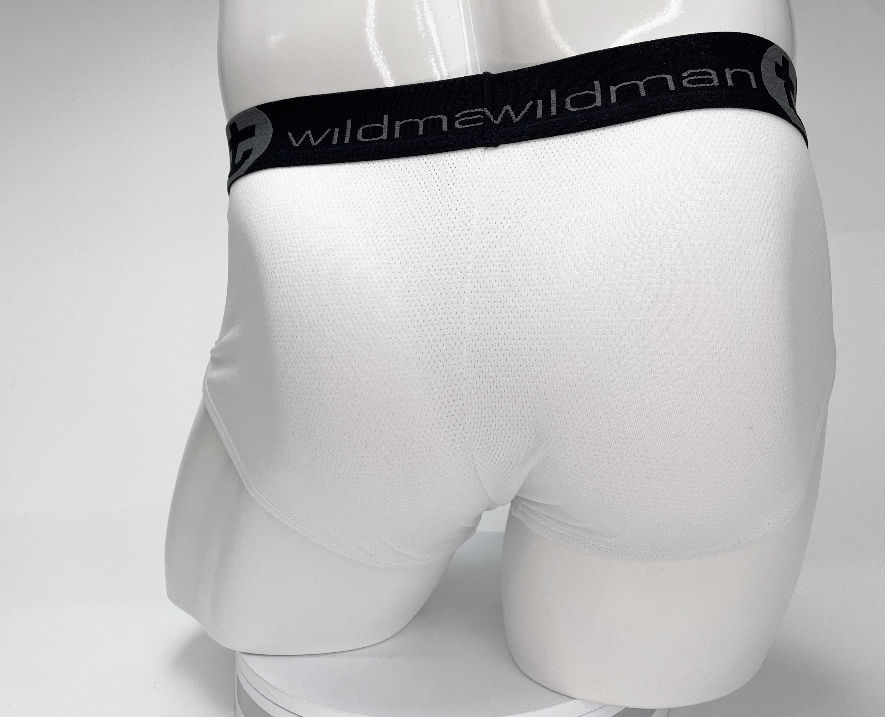 WildmanT Mesh Monster Cock Brief White - EricSaloDesign.com