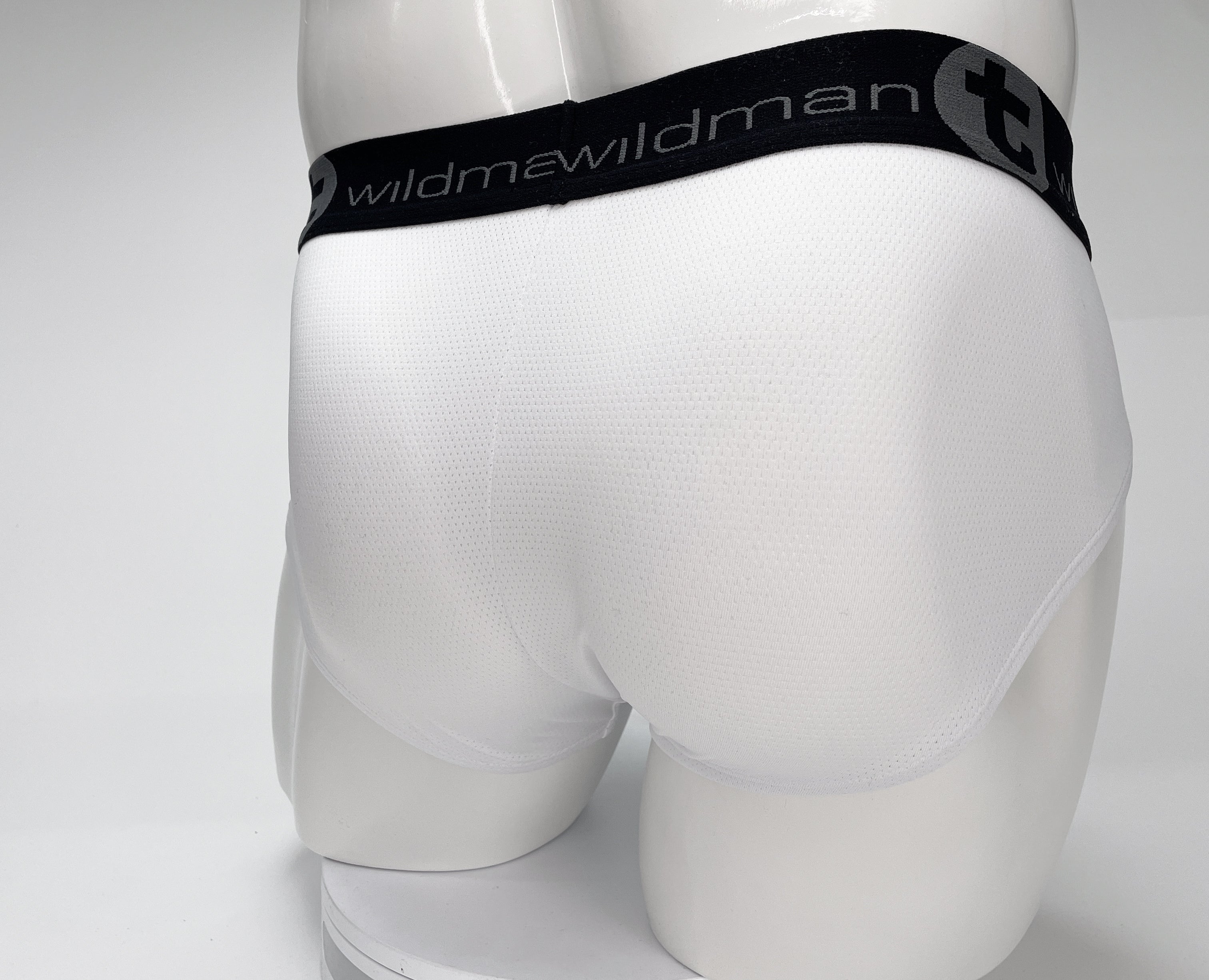 WildmanT Mesh Monster Cock Brief White - EricSaloDesign.com