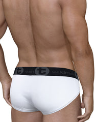 WildmanT Mesh Monster Cock Brief White - EricSaloDesign.com