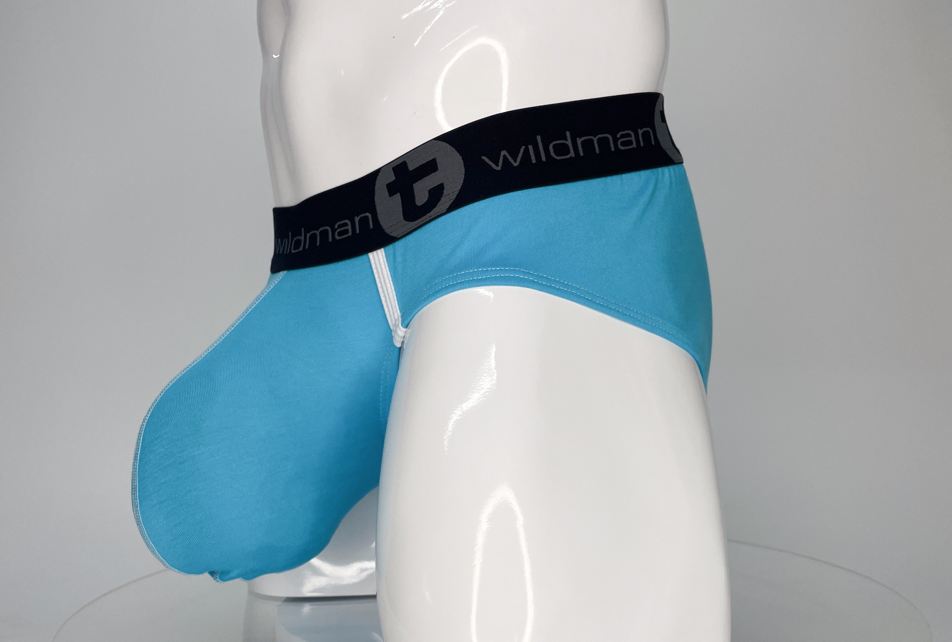 WildmanT Modal Monster Cock Brief Baby Blue - EricSaloDesign.com