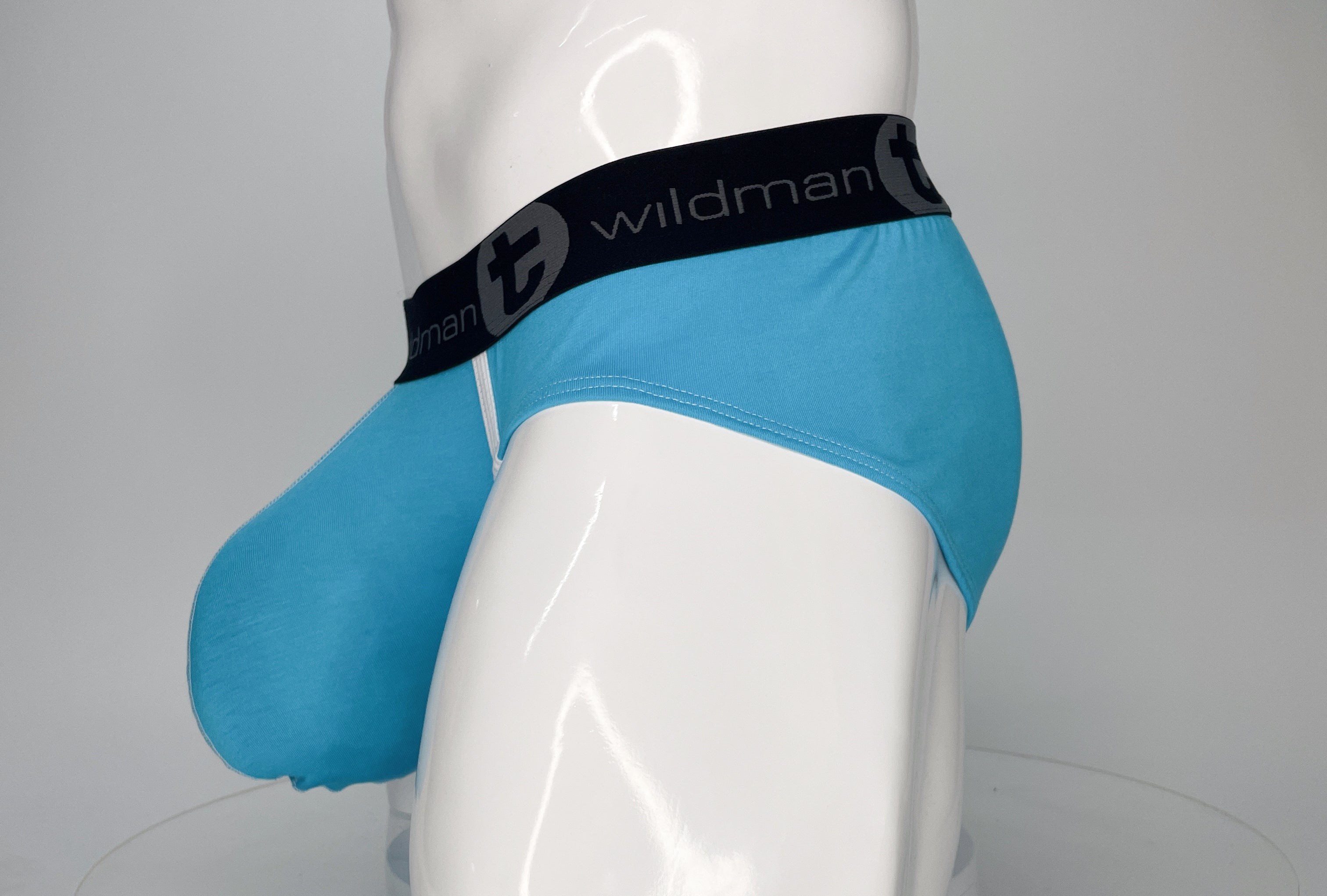 WildmanT Modal Monster Cock Brief Baby Blue - EricSaloDesign.com