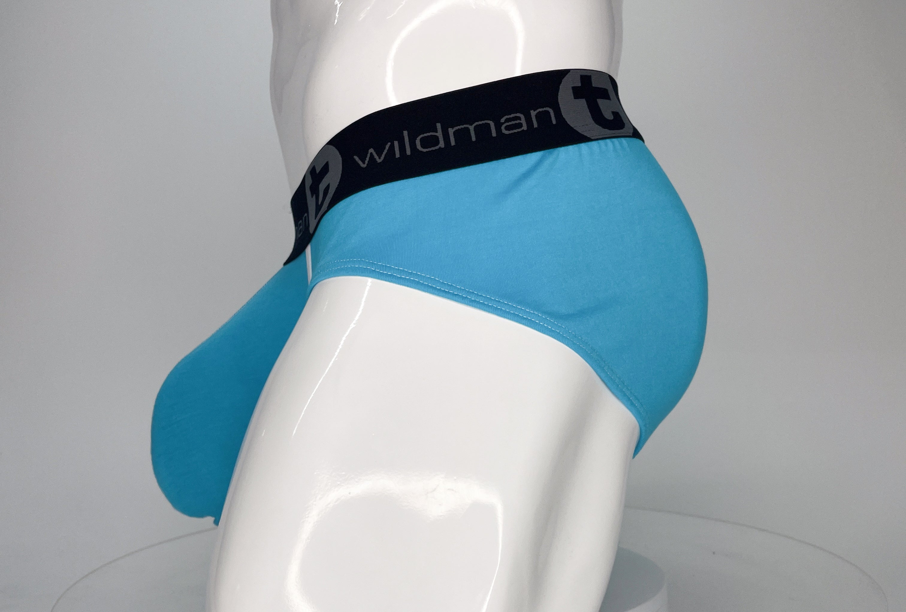 WildmanT Modal Monster Cock Brief Baby Blue - EricSaloDesign.com