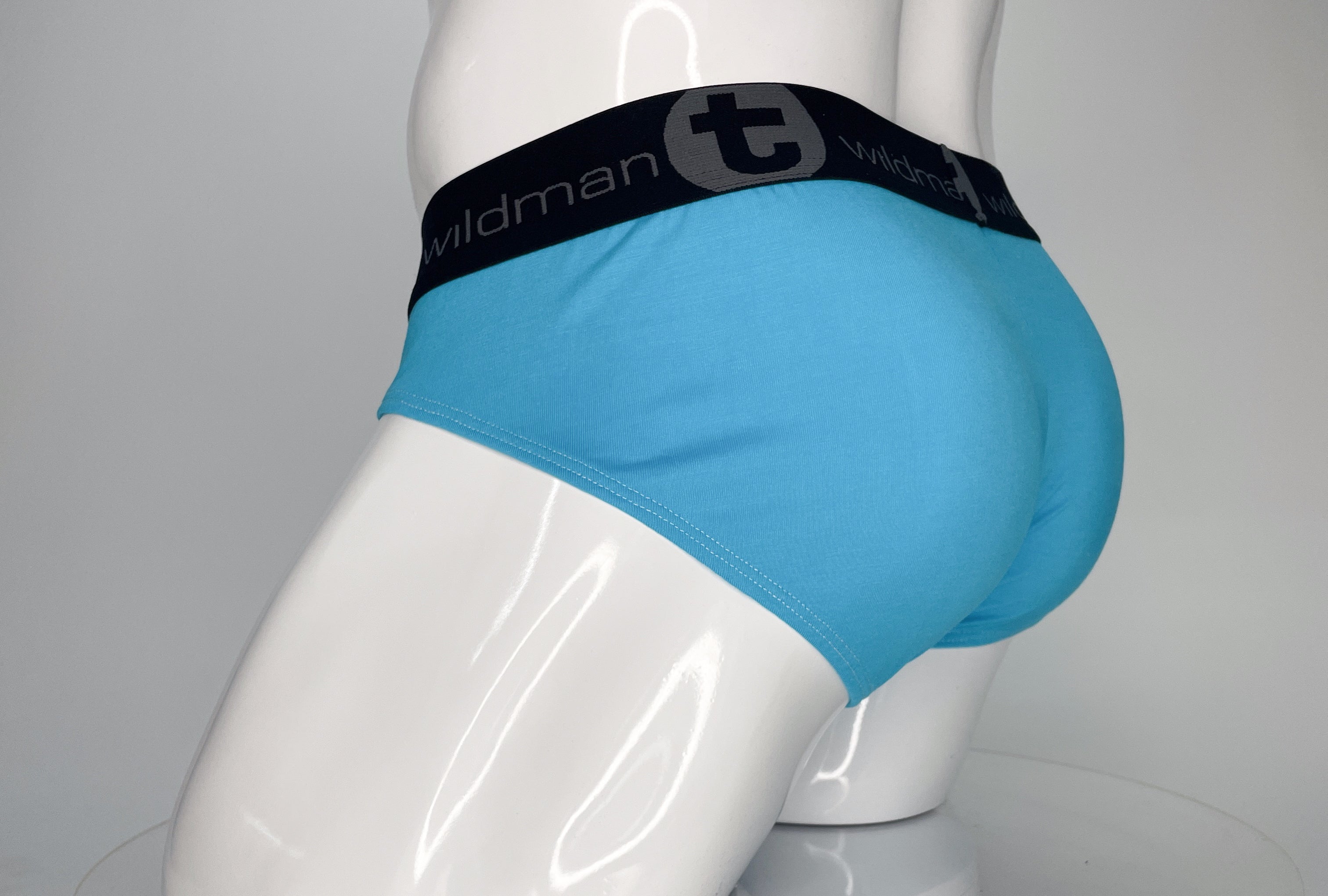 WildmanT Modal Monster Cock Brief Baby Blue - EricSaloDesign.com