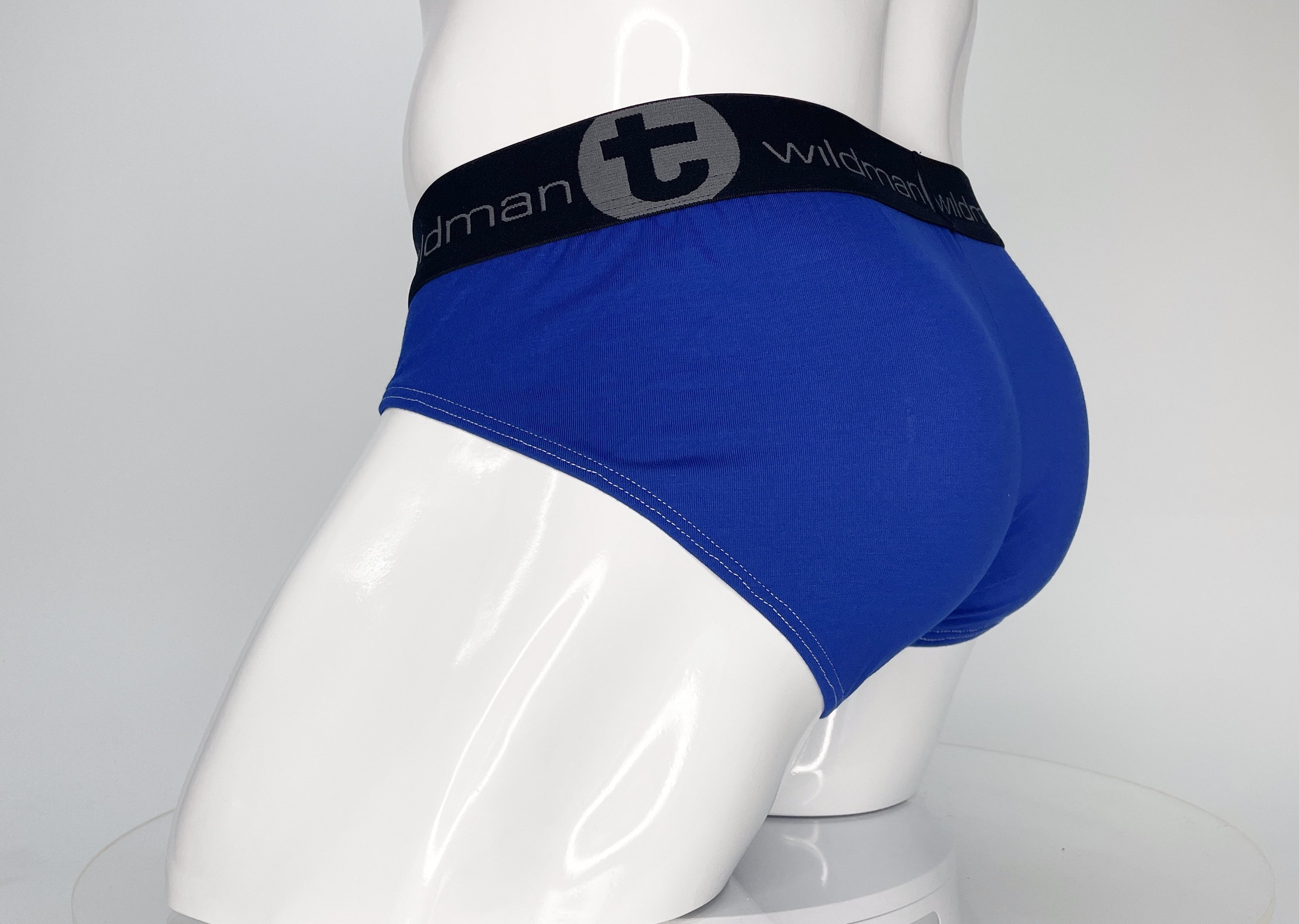 WildmanT Modal Monster Cock Brief Royal Blue - EricSaloDesign.com