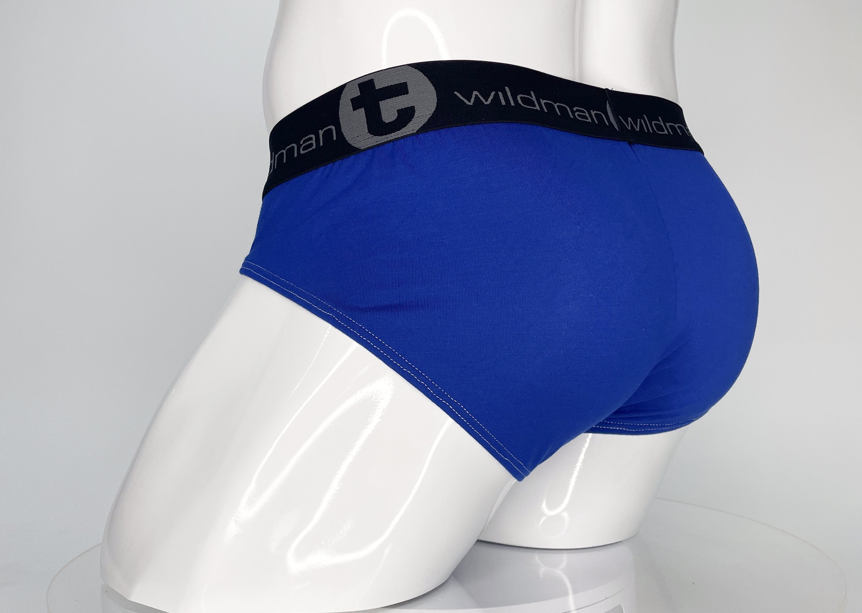 WildmanT Modal Monster Cock Brief Royal Blue - EricSaloDesign.com