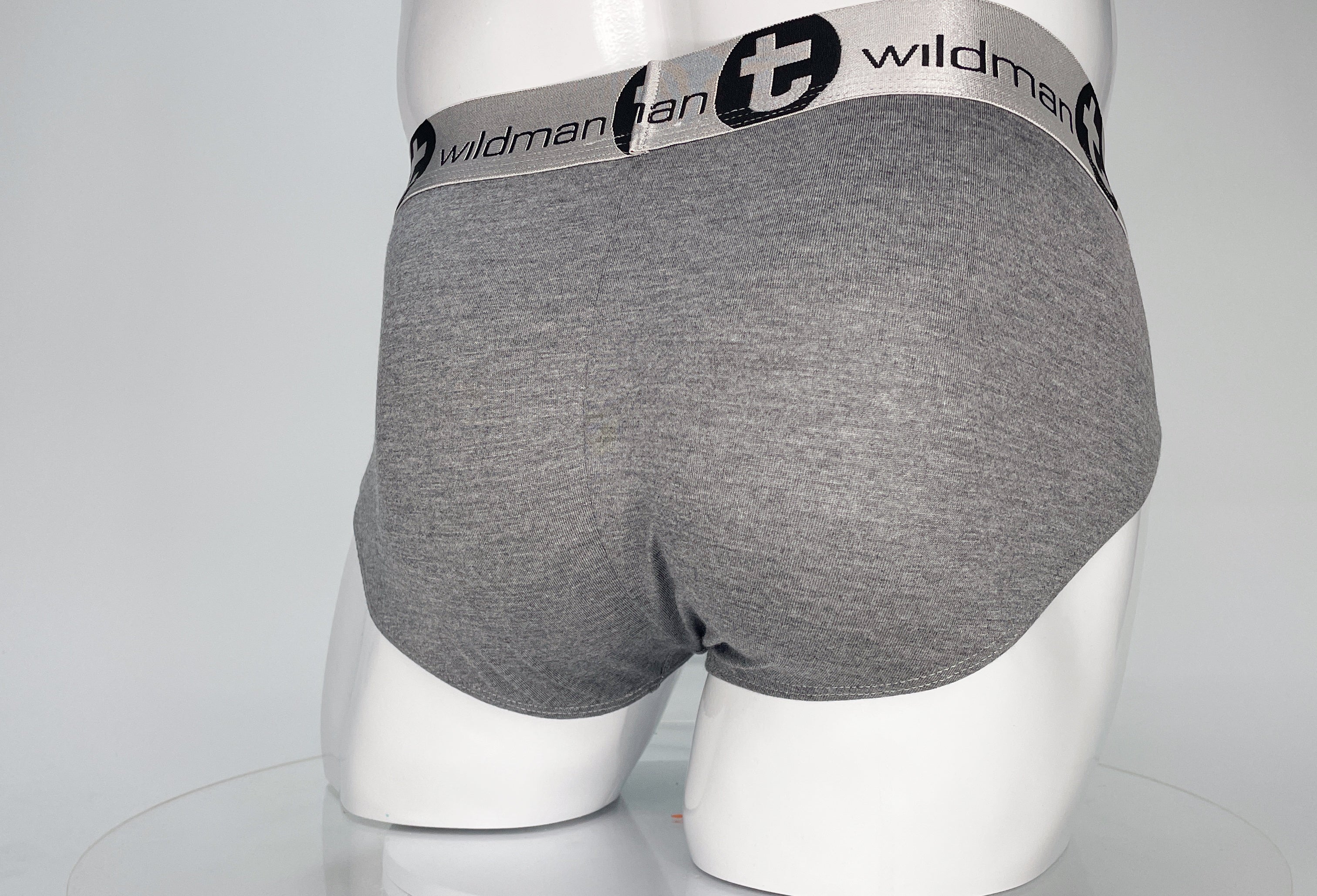 WildmanT Modal Monster Cock Brief Gray - EricSaloDesign.com