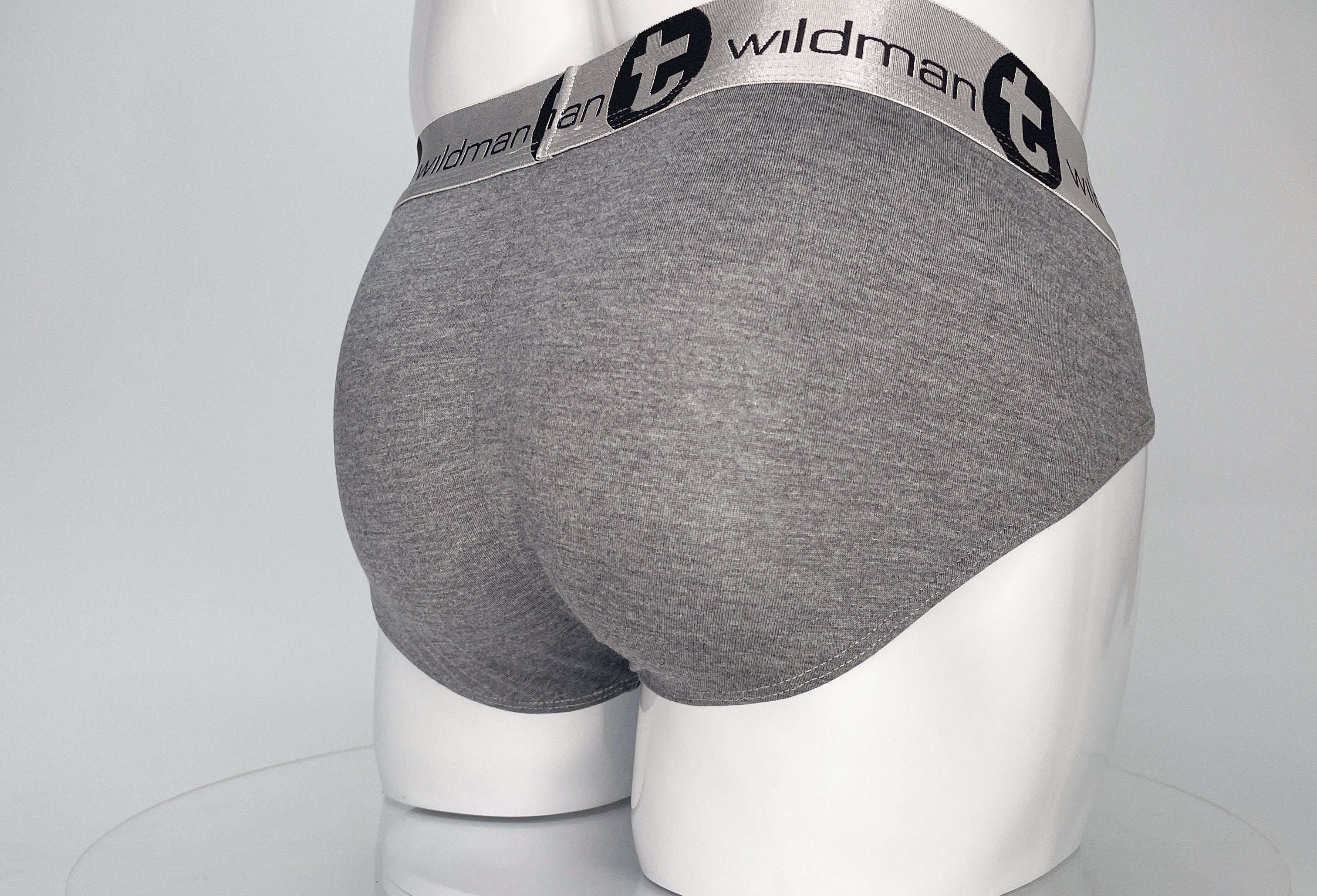 WildmanT Modal Monster Cock Brief Gray - EricSaloDesign.com