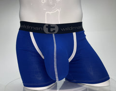 WildmanT Modal Monster Cock 5" Inseam Boxer Brief Royal Blue - EricSaloDesign.com