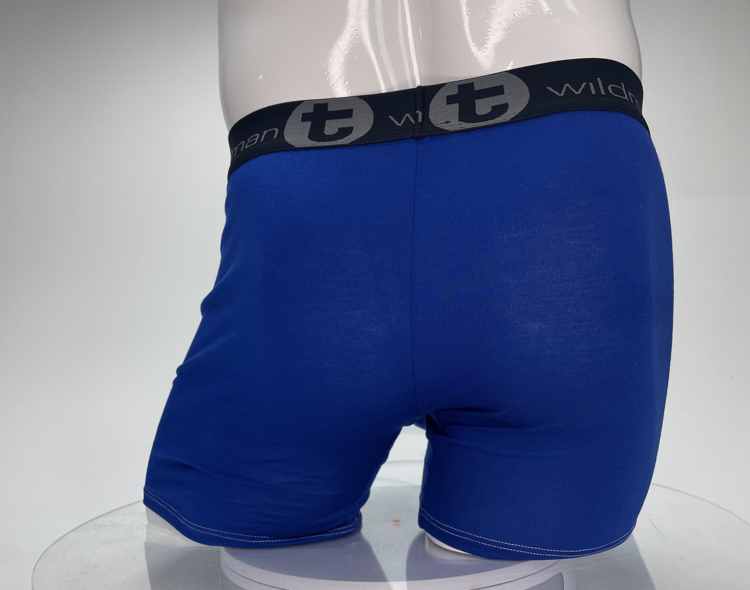 WildmanT Modal Monster Cock 5" Inseam Boxer Brief Royal Blue - EricSaloDesign.com