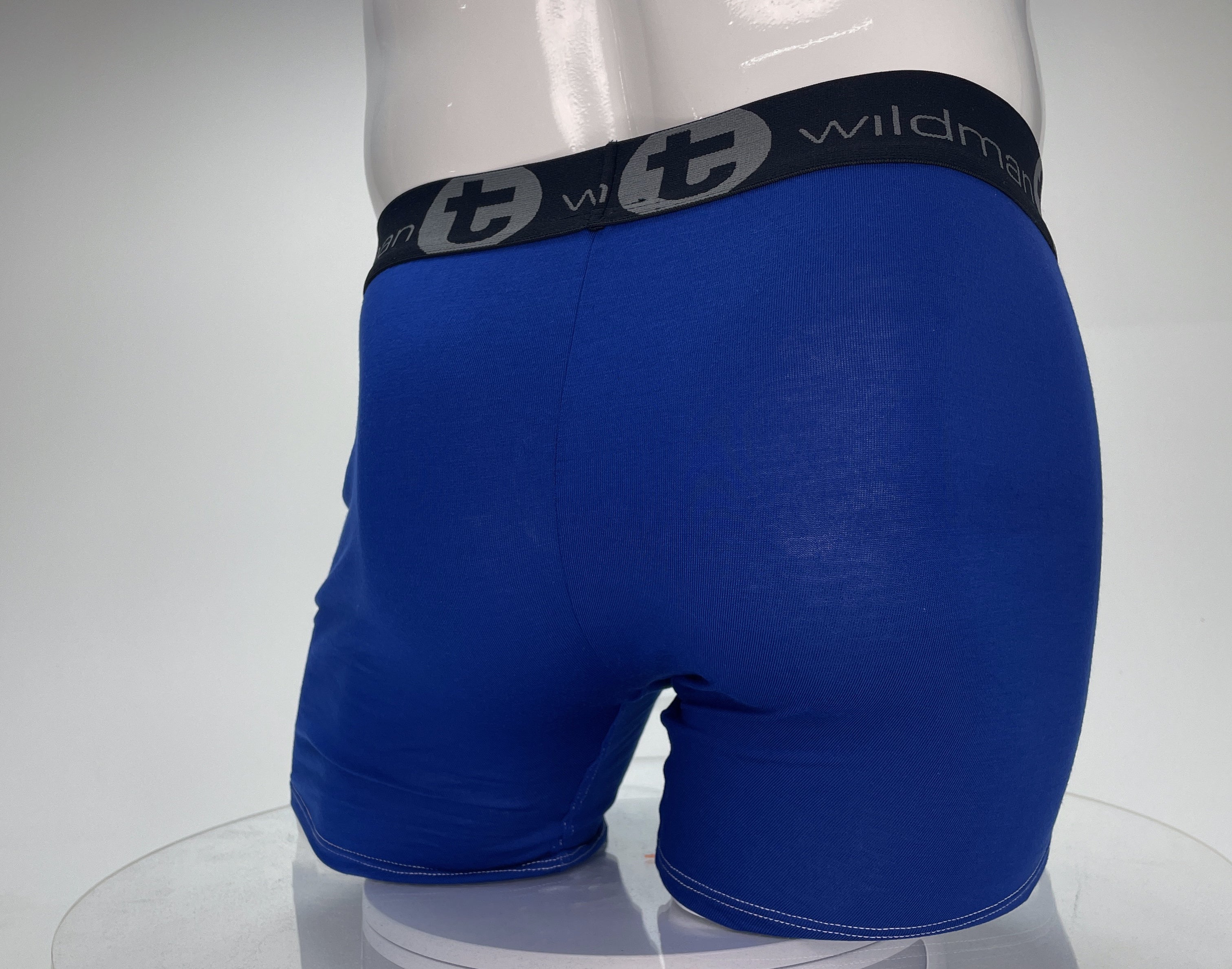 WildmanT Modal Monster Cock 5" Inseam Boxer Brief Royal Blue - EricSaloDesign.com