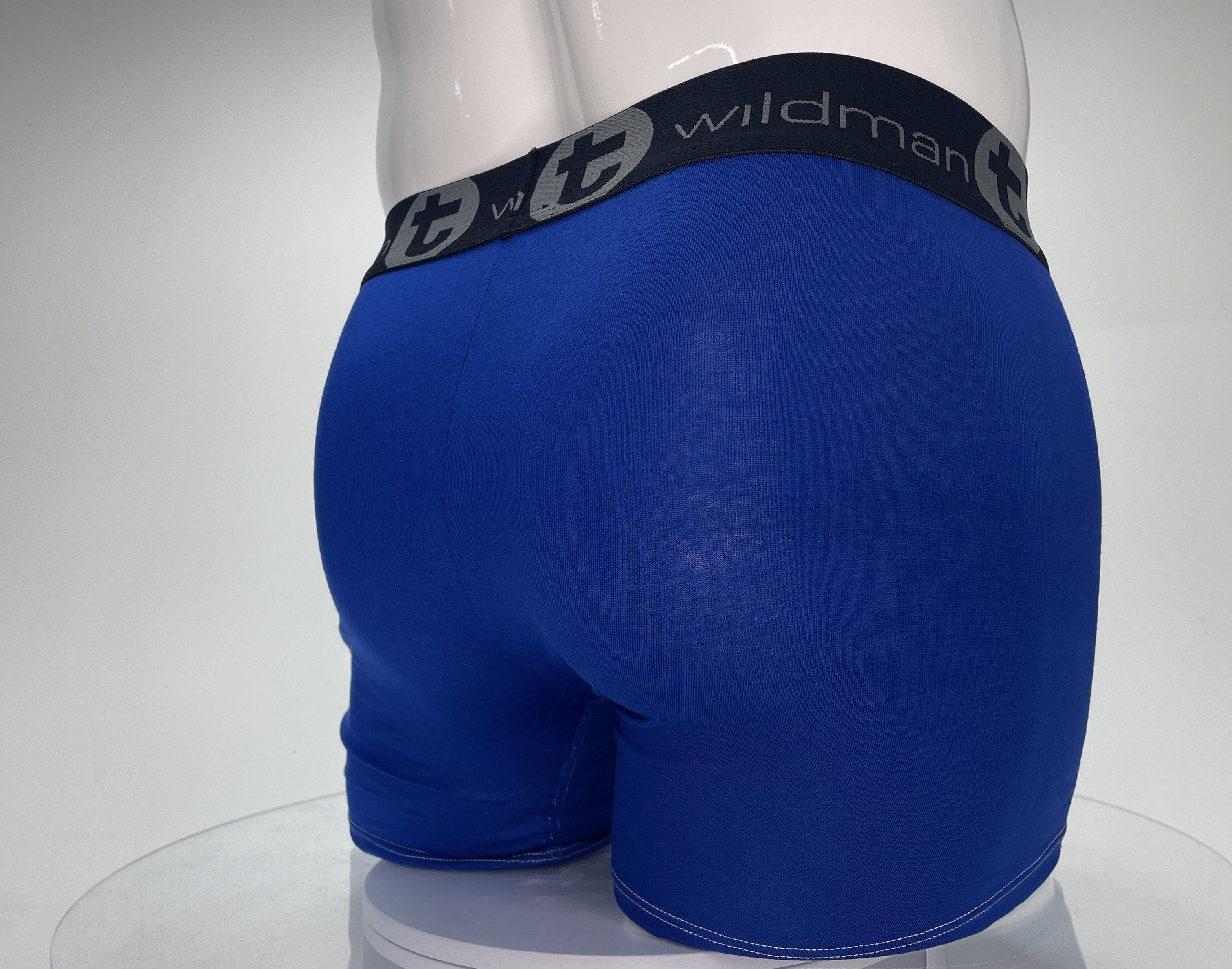 WildmanT Modal Monster Cock 5" Inseam Boxer Brief Royal Blue - EricSaloDesign.com