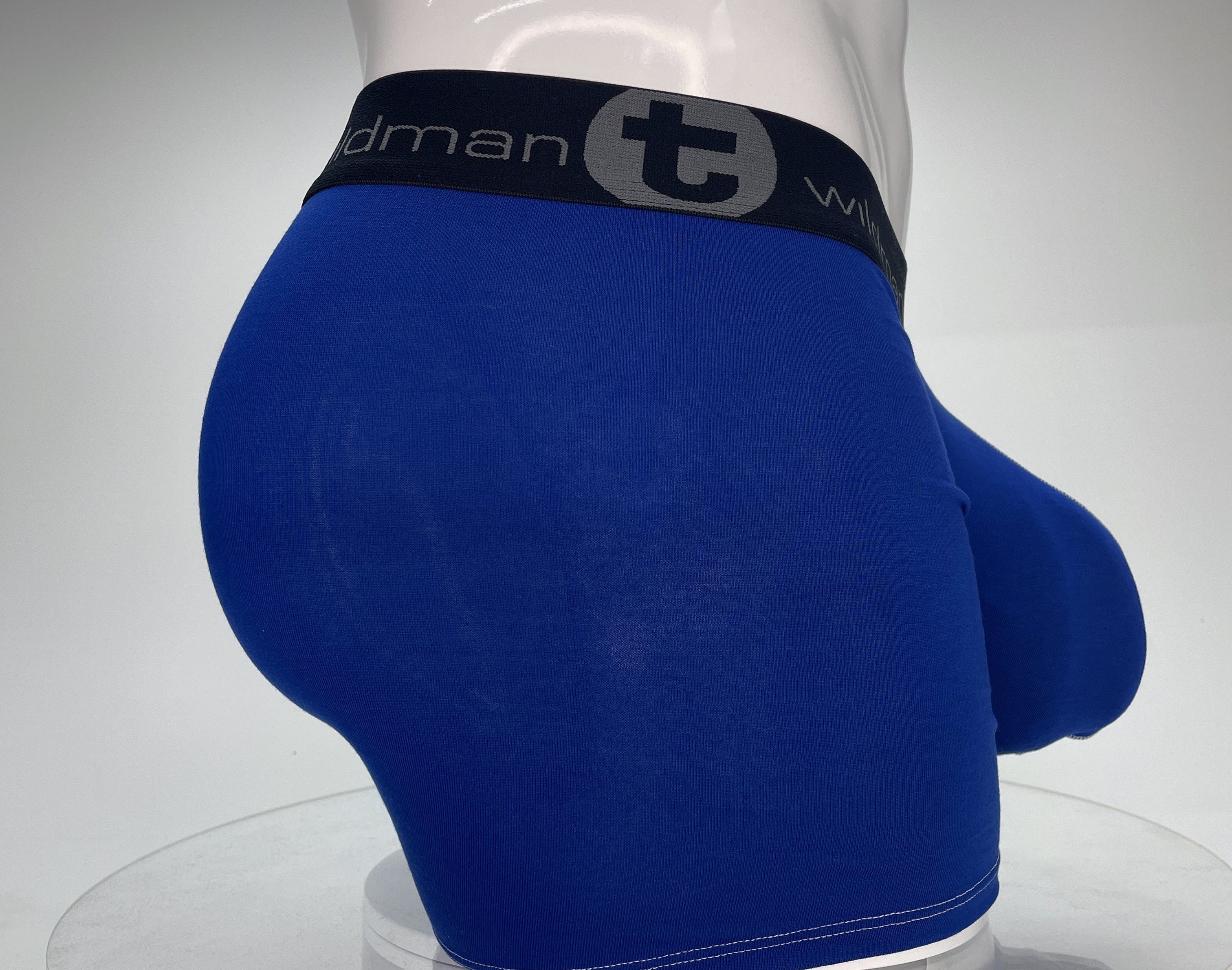 WildmanT Modal Monster Cock 5" Inseam Boxer Brief Royal Blue - EricSaloDesign.com