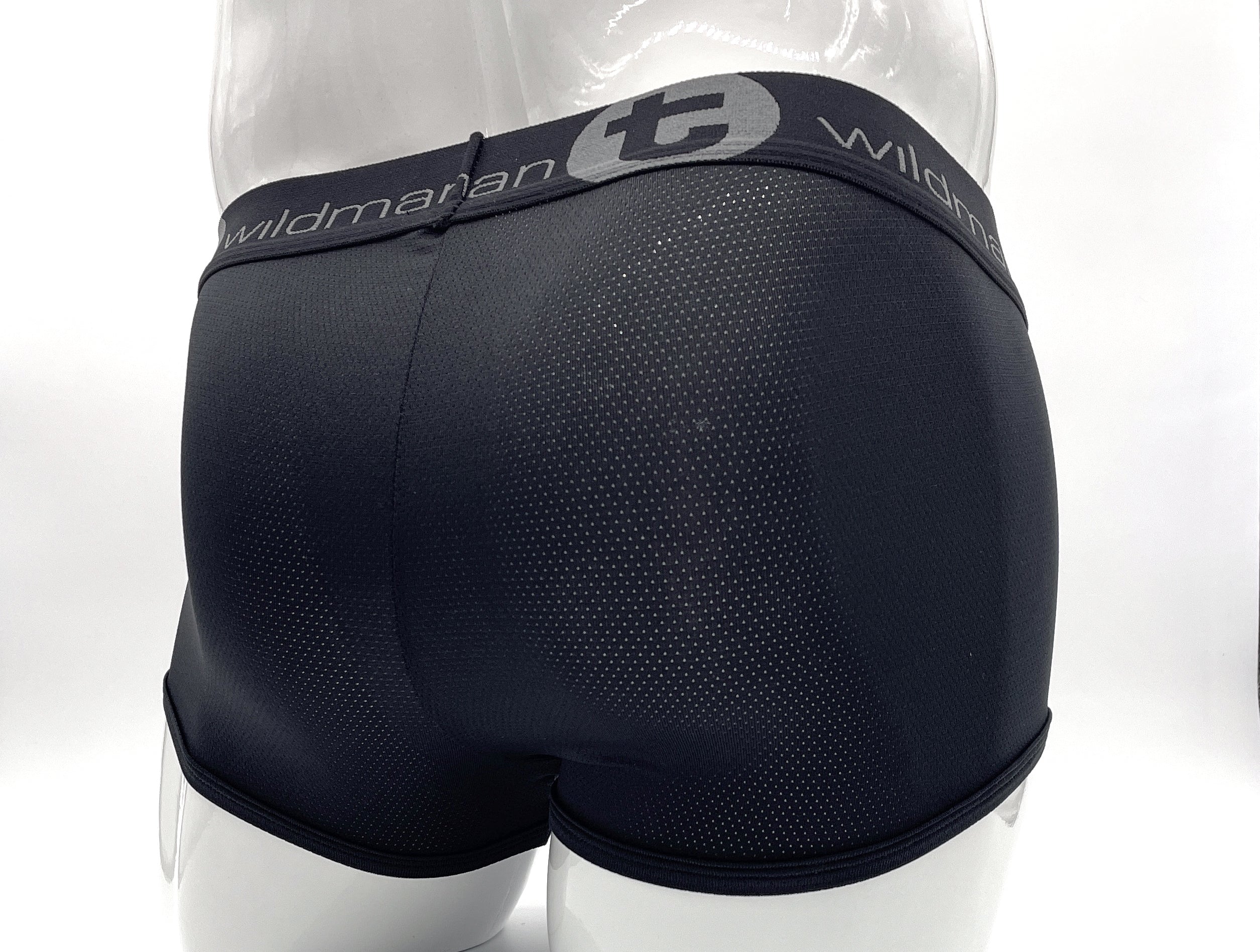 WildmanT Big Boy Mesh Pouch Boxer Brief Black - EricSaloDesign.com