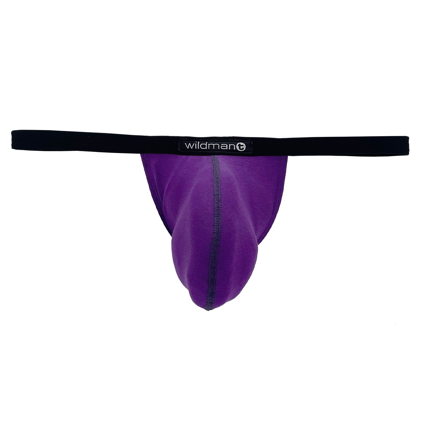 WildmanT Modal Micro Thong Big Boy Pouch Purple - EricSaloDesign.com