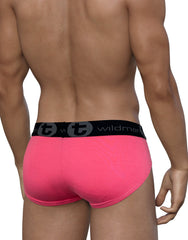 WildmanT Modal Big Boy Pouch Brief Pink - EricSaloDesign.com