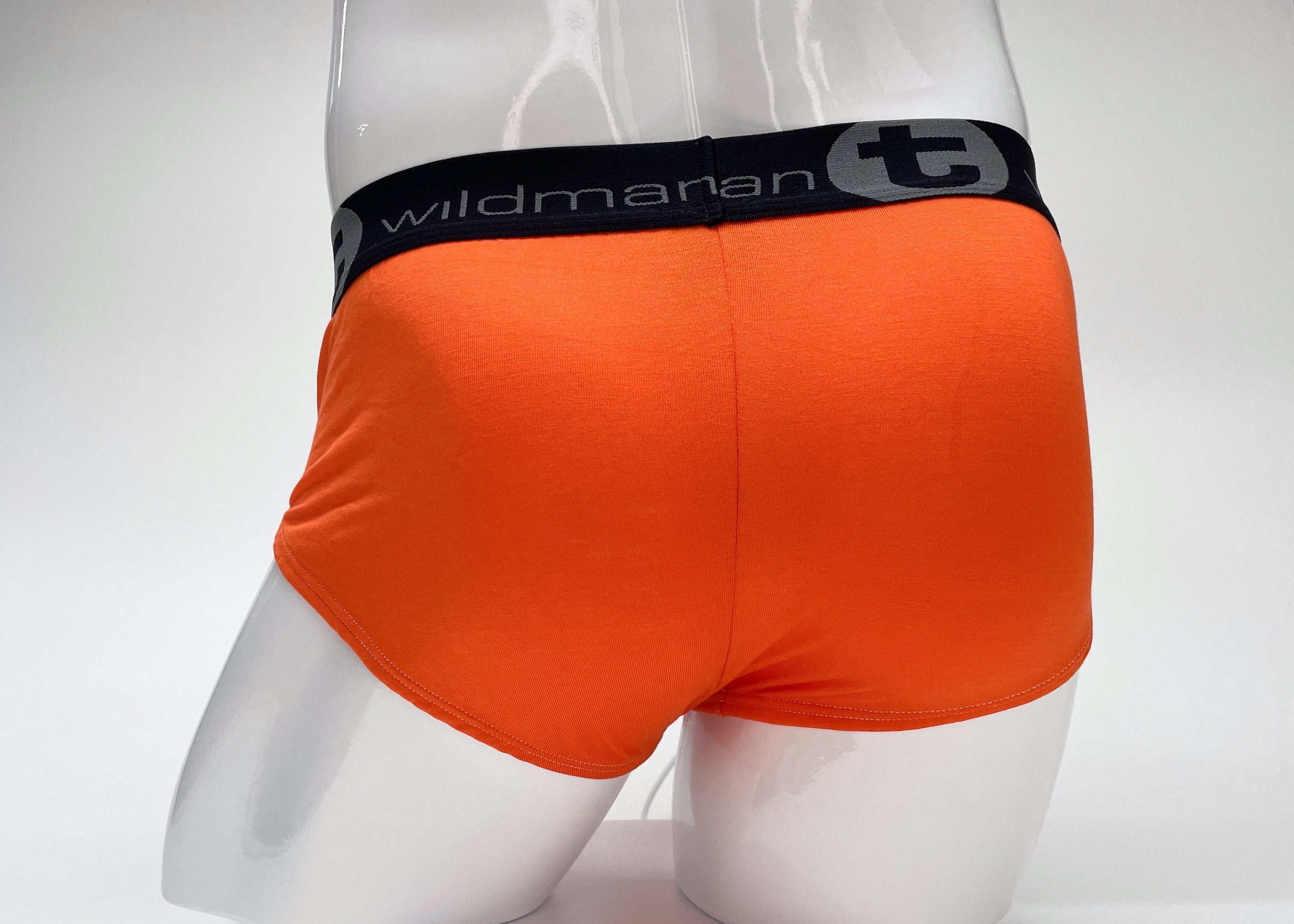 WildmanT Modal Big Boy Pouch Brief Orange - EricSaloDesign.com