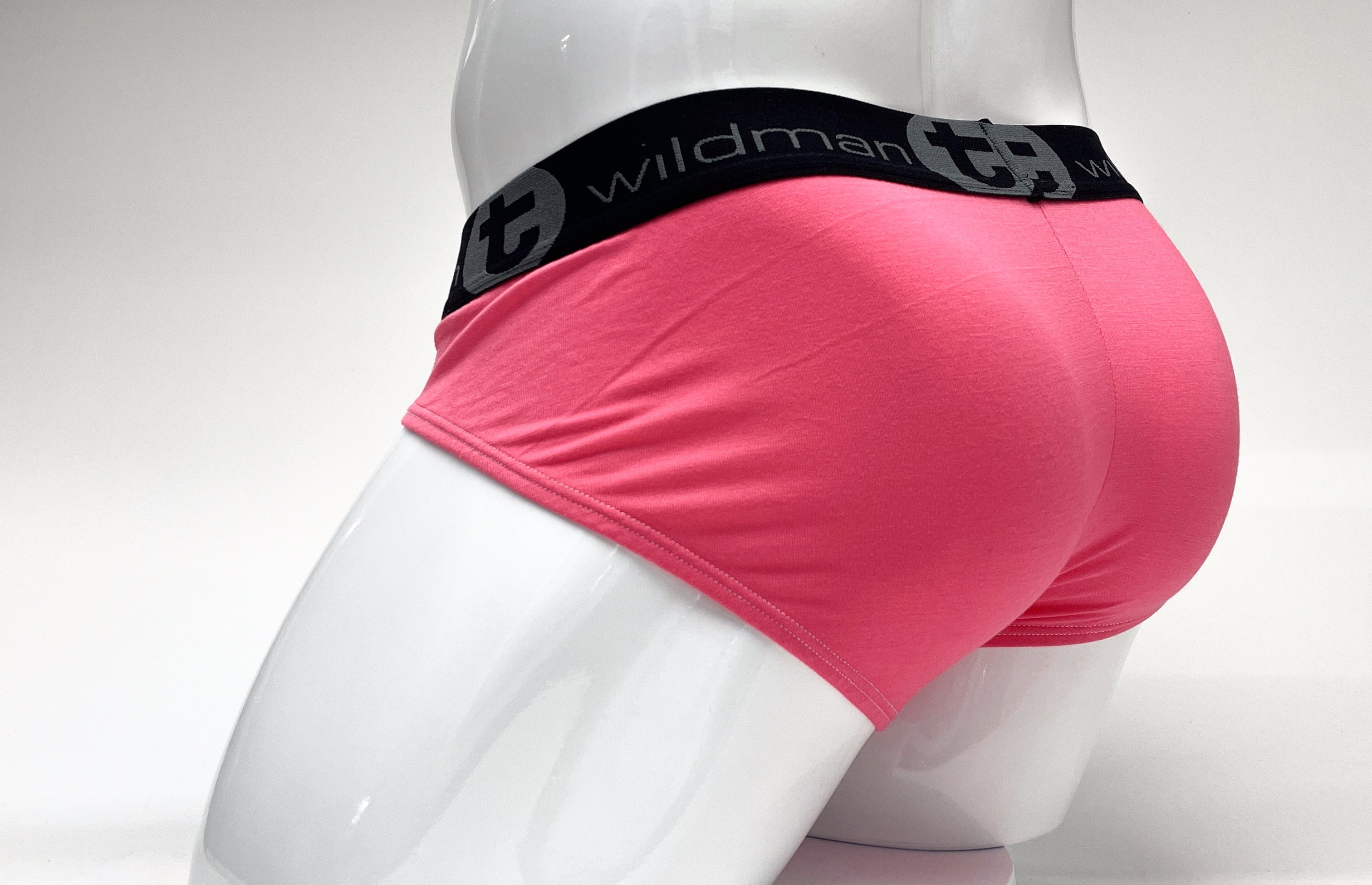 WildmanT Modal Big Boy Pouch Brief Pink - EricSaloDesign.com