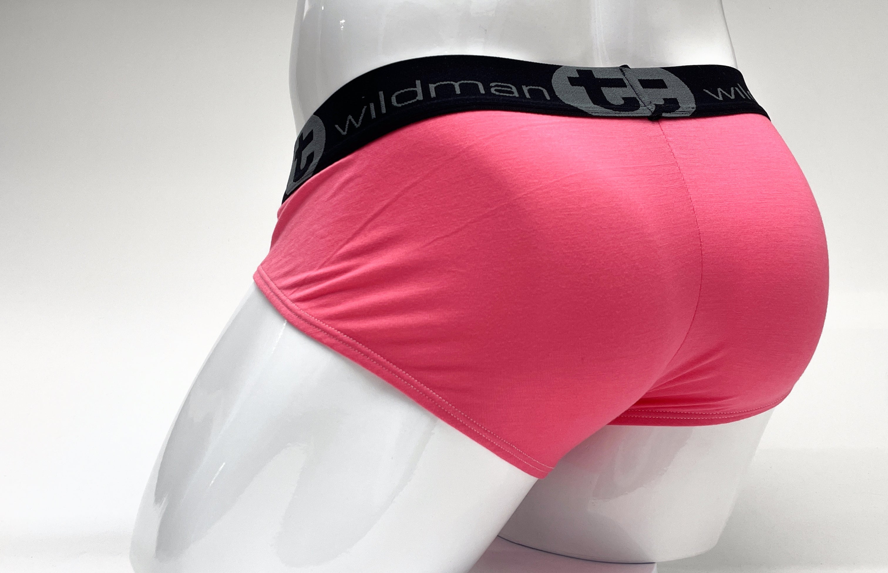 WildmanT Modal Big Boy Pouch Brief Pink - EricSaloDesign.com