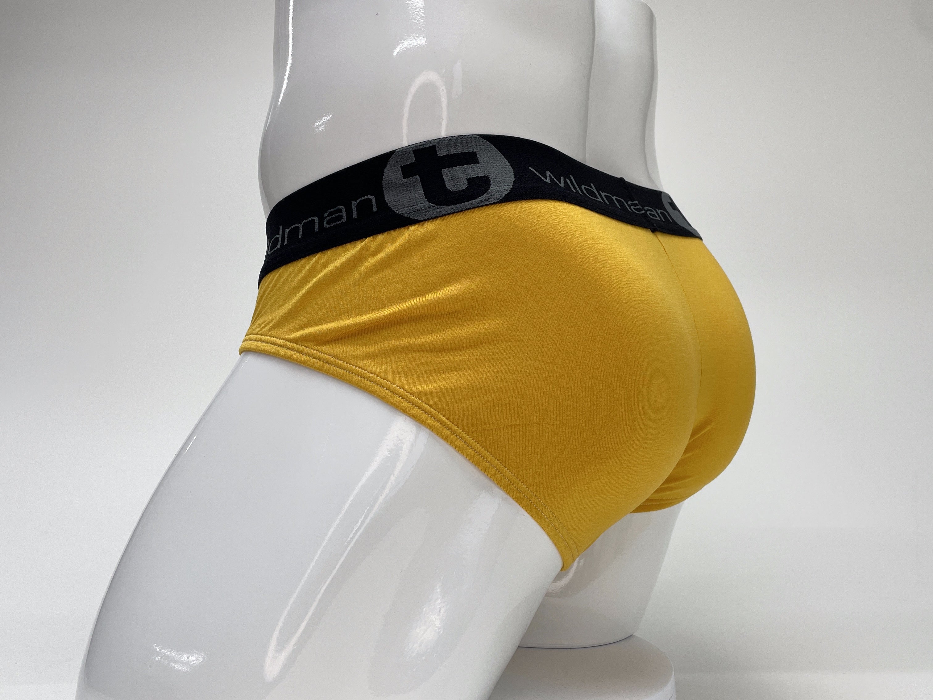 WildmanT Modal Big Boy Pouch Brief Gold - EricSaloDesign.com