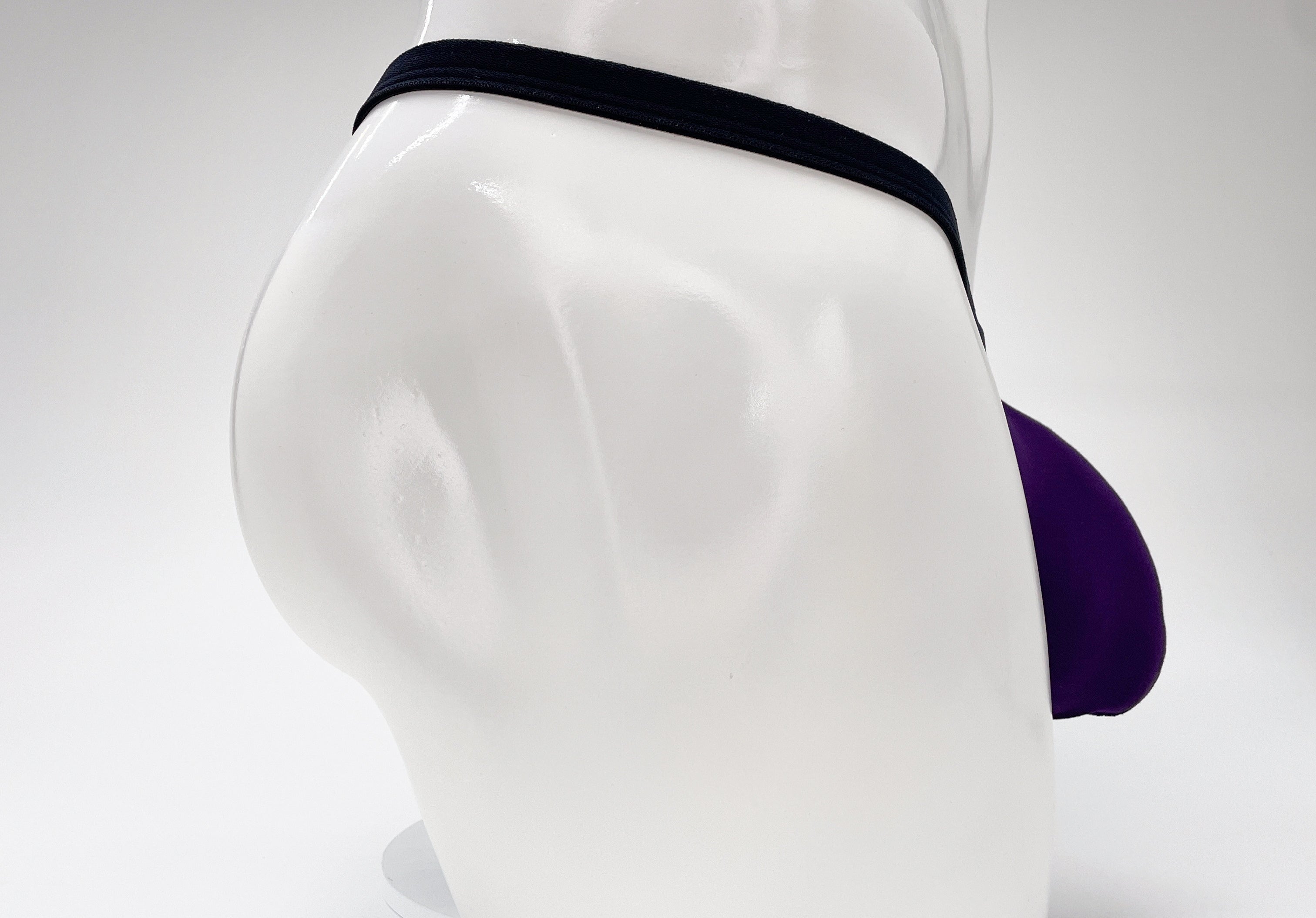 WildmanT Modal Micro Thong Big Boy Pouch Purple - EricSaloDesign.com