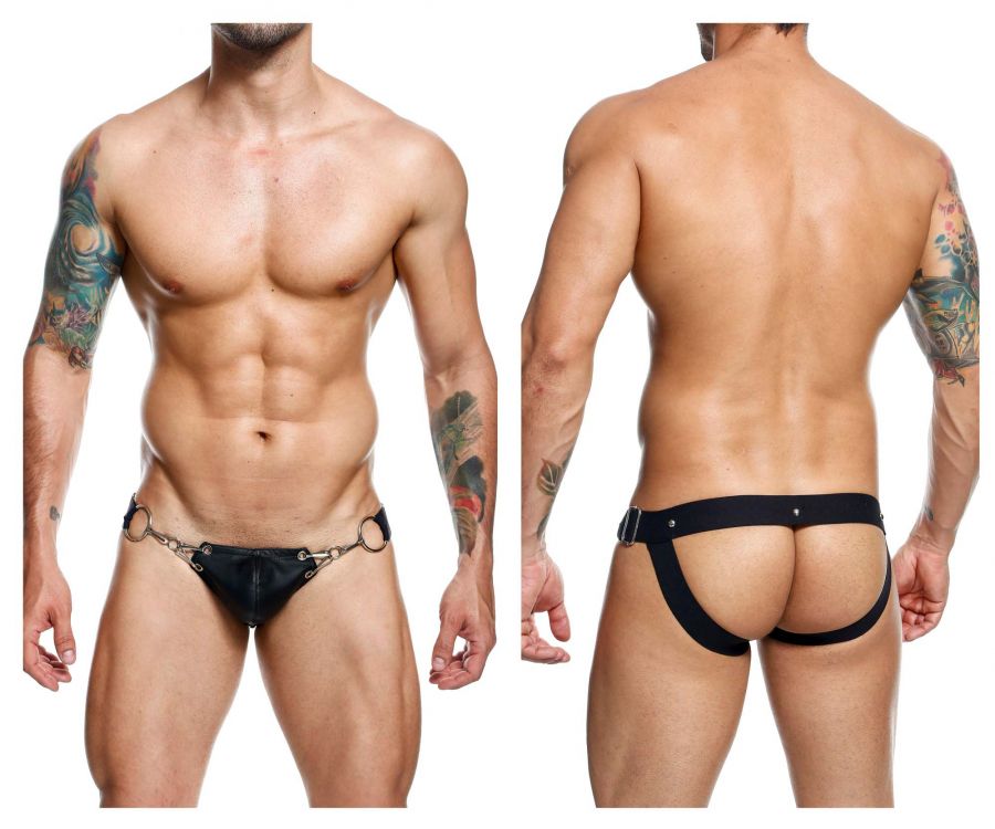 MaleBasics DMBL03 DNGEON Snap Jockstrap Color Black