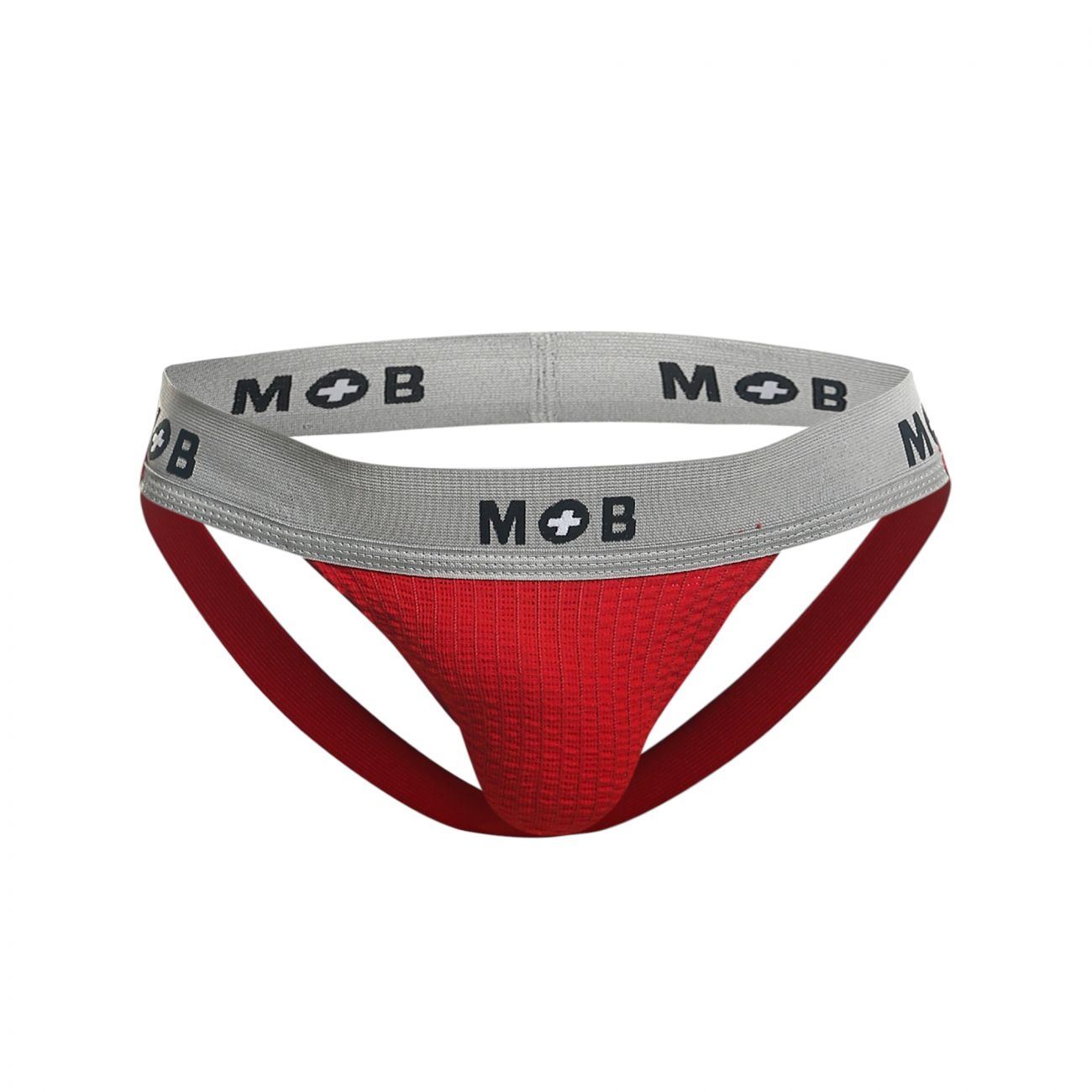 Jockstrap fétichiste classique MaleBasics MBL107 MOB 3 pouces Couleur Rouge