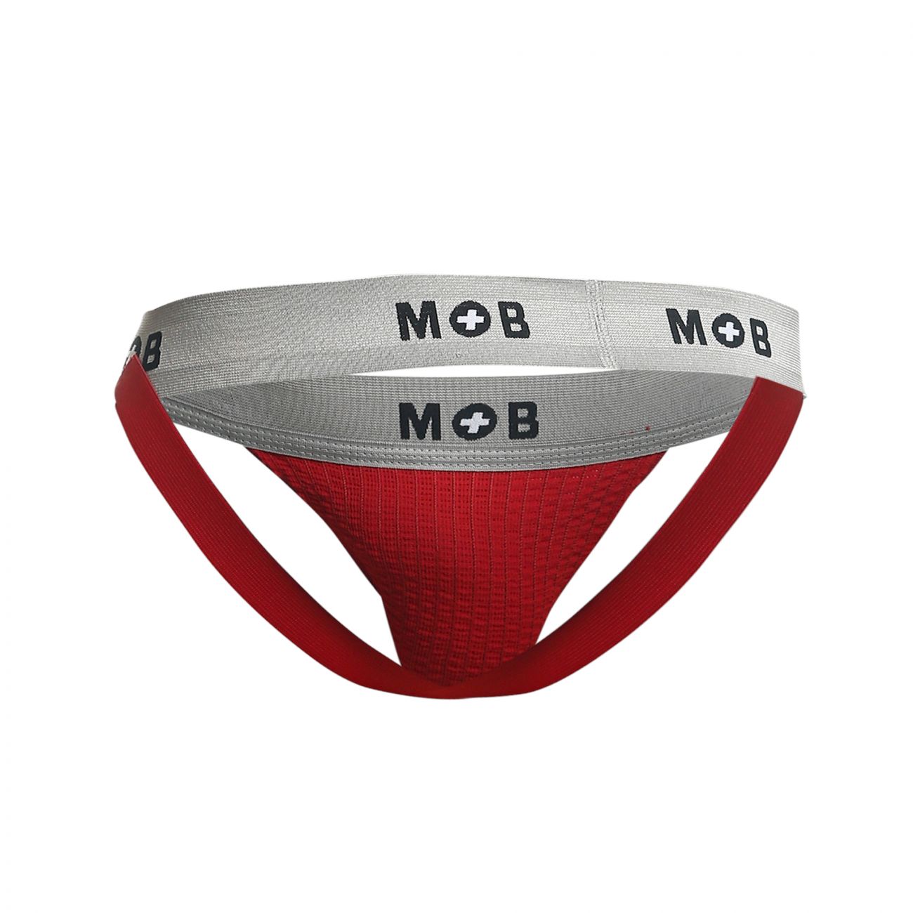 Jockstrap fétichiste classique MaleBasics MBL107 MOB 3 pouces Couleur Rouge