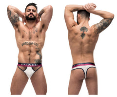 Male Power 237-246 French Terry Cutout Tangas Farbe Elfenbein