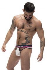 Male Power 237-246 French Terry Cutout Tangas Farbe Elfenbein