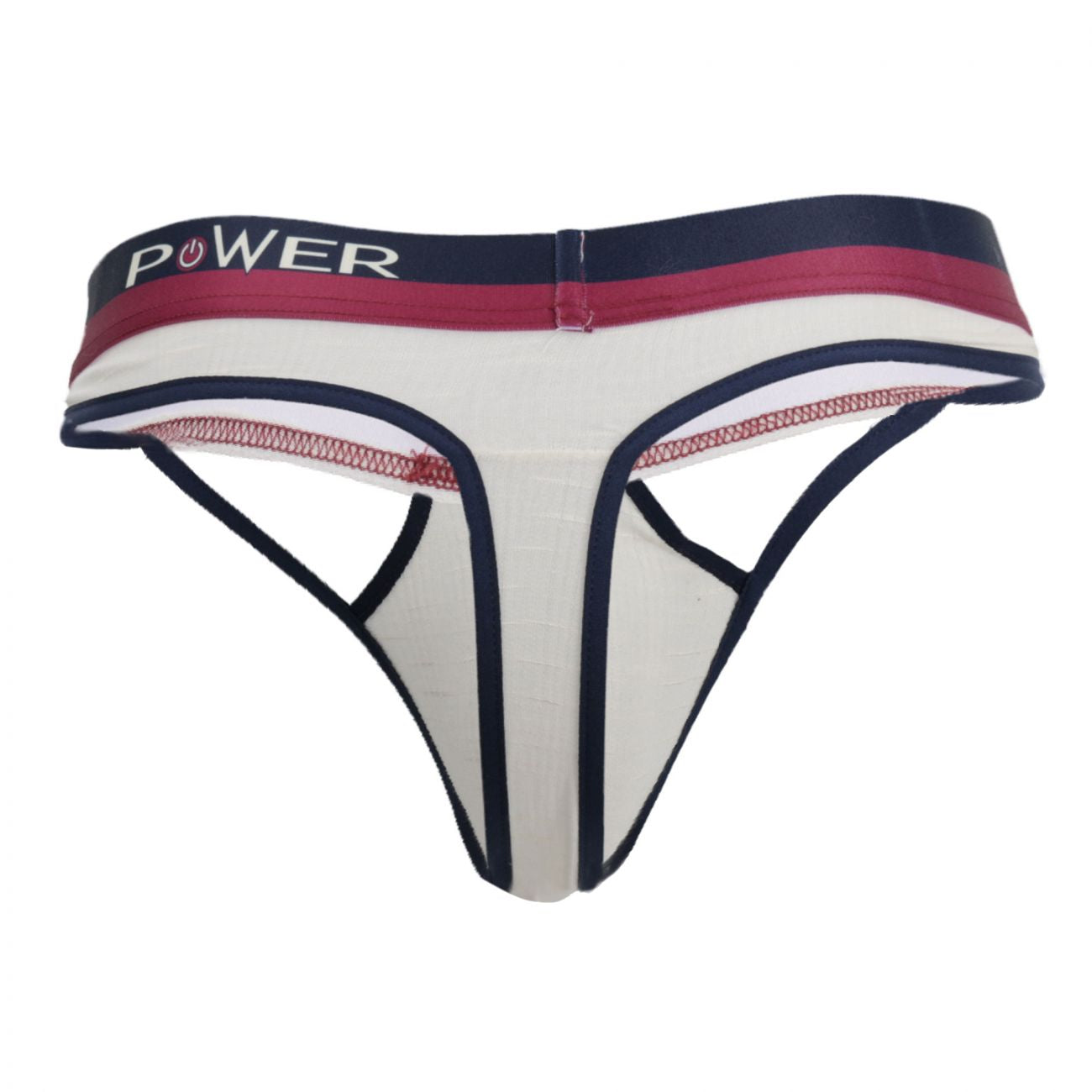 Male Power 237-246 French Terry Cutout Tangas Farbe Elfenbein