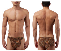 Male Power 329030 Animal Tarzan Thong Color Brown