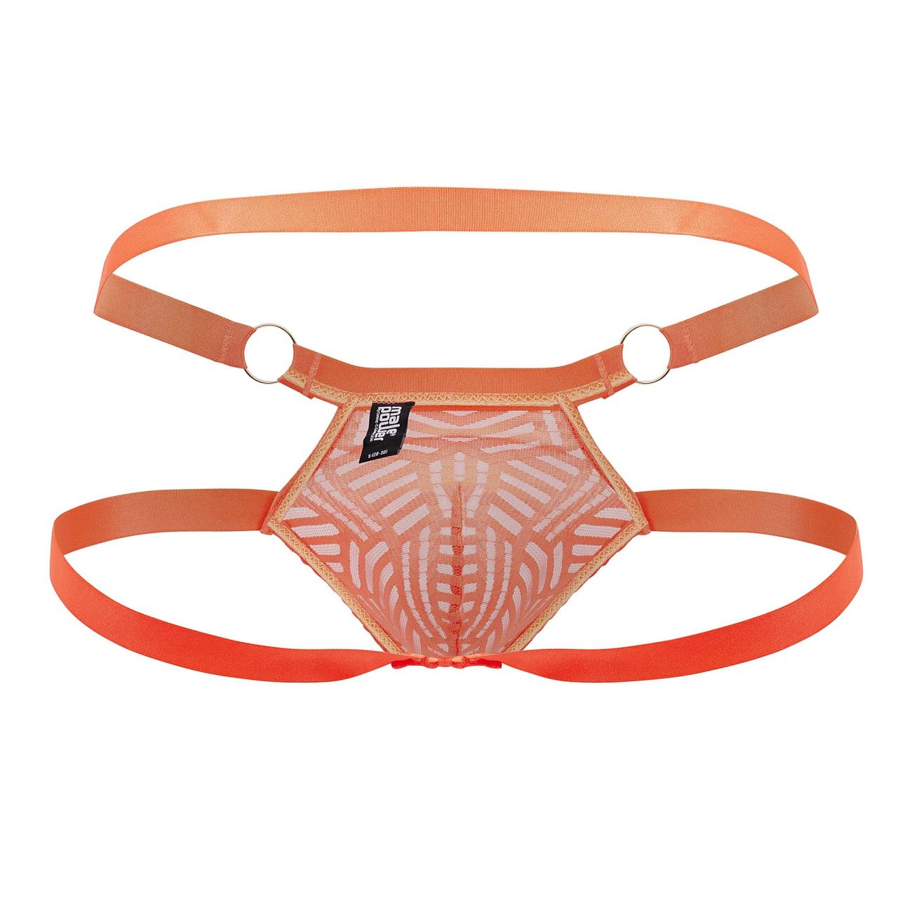 Jockstrap à anneau Rude Awakening Male Power 387-284 Couleur orange fluo