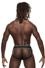 Male Power 390-275 Modal Rib Jockstrap Color Black