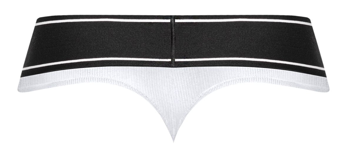 Male Power 442-275 Modal Rib Bong Thong Color White