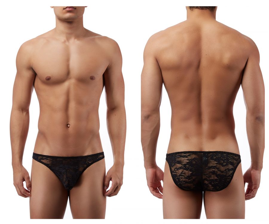 Male Power 491162 Stretch Lace Wonder Bikini Farbe Schwarz