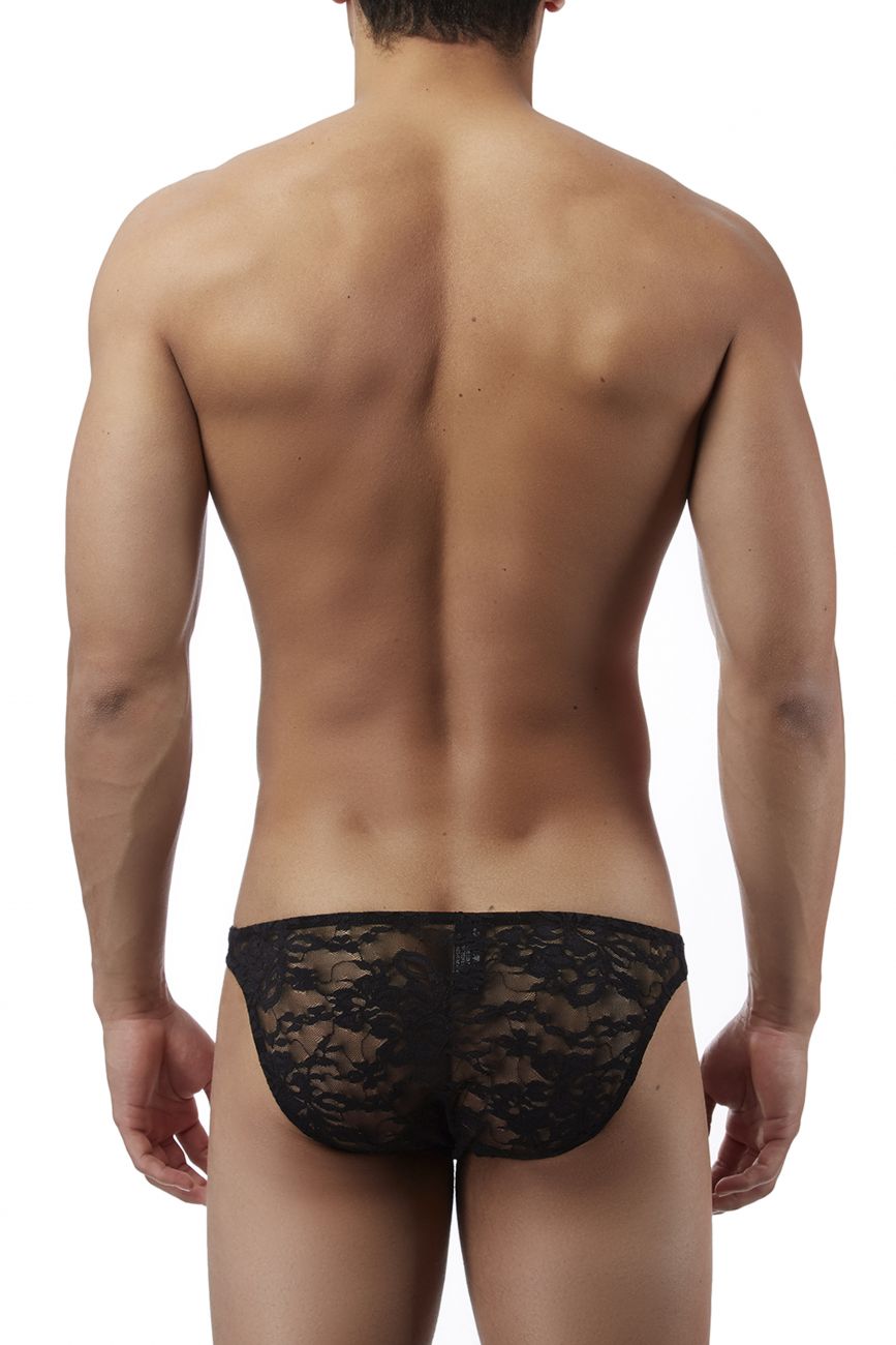 Male Power 491162 Stretch Lace Wonder Bikini Farbe Schwarz
