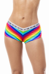 Mapale 122C Rainbow Cheeky Short Couleur uniquement Couleur