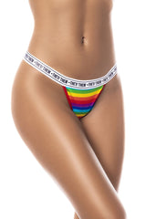 Mapale 123C Rainbow Thong Color Only Color