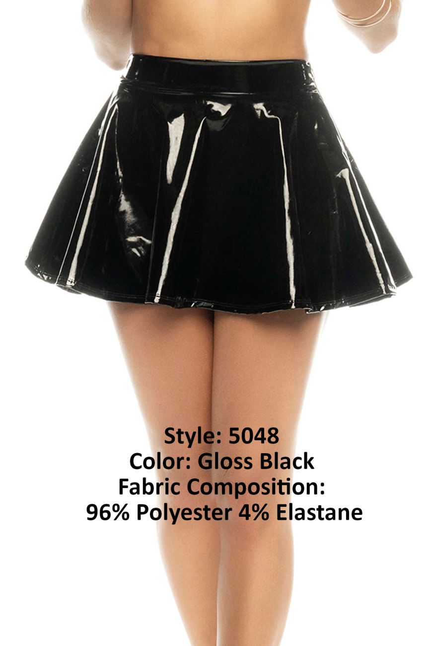 Jupe Mapale 5048 Vegas Couleur Noir Brillant