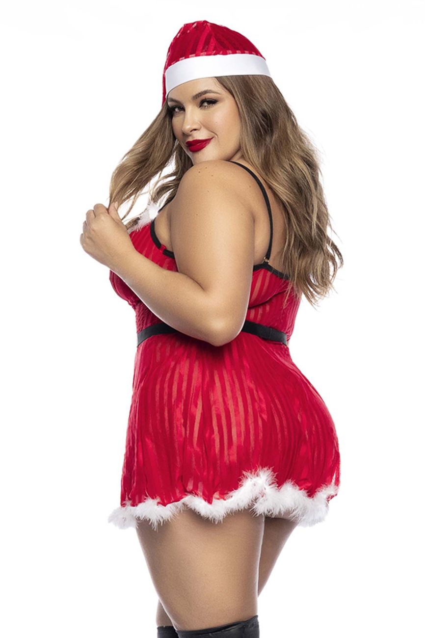 Mapale 60010X Costume Mme Claus Couleur Seule Couleur