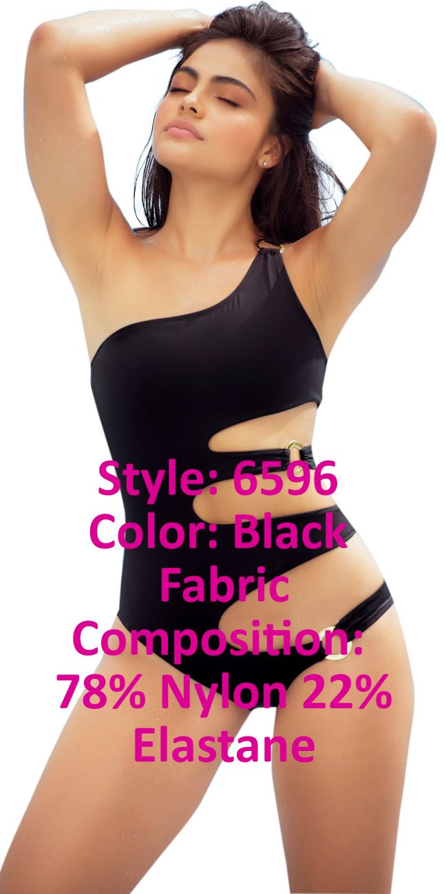 Maillot de bain une pièce Mapale 6596 Couleur Noir