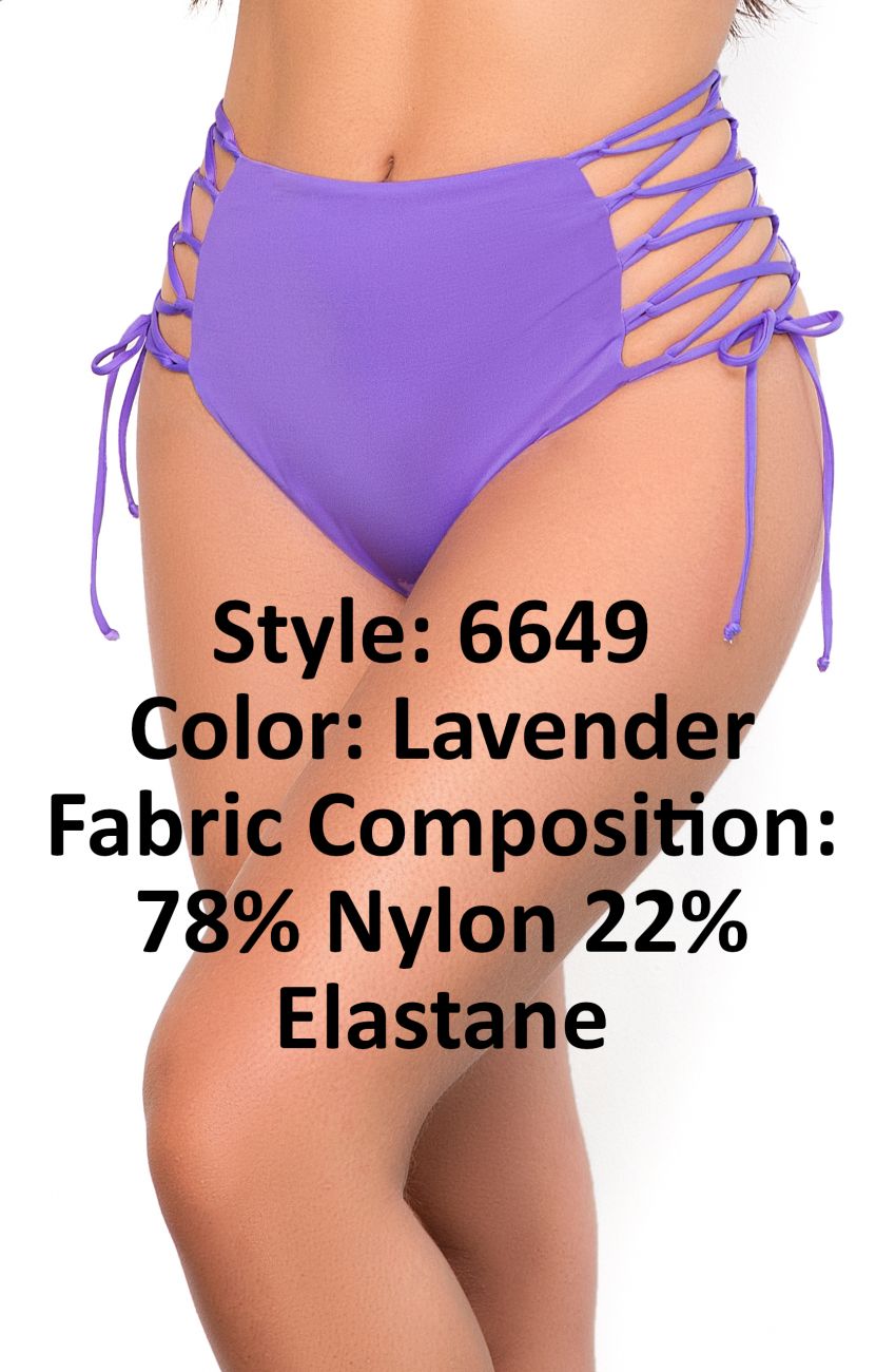 Mapale 6649 Bas taille haute Couleur lavande