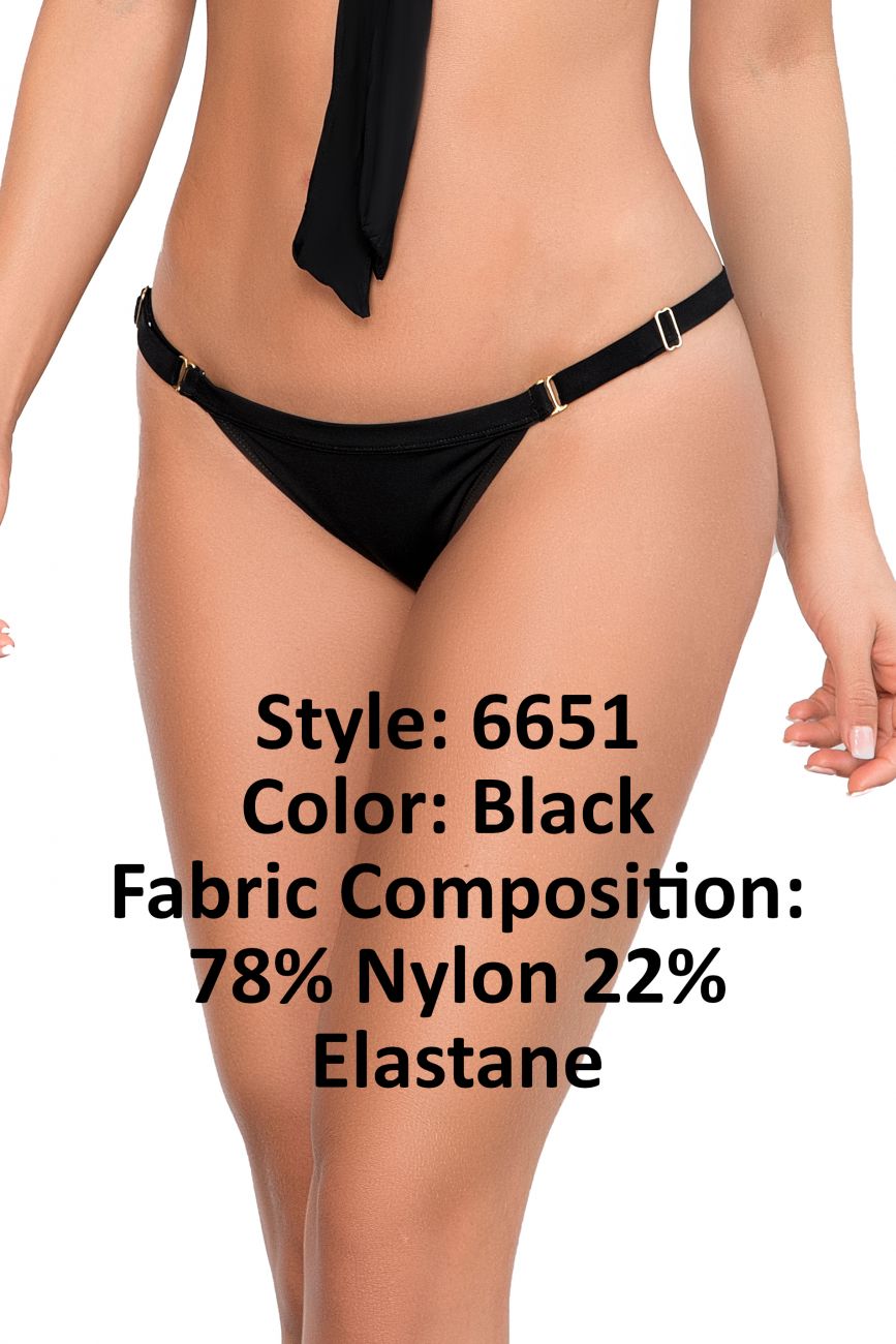 Bas de bikini Mapale 6651 Couleur Noir