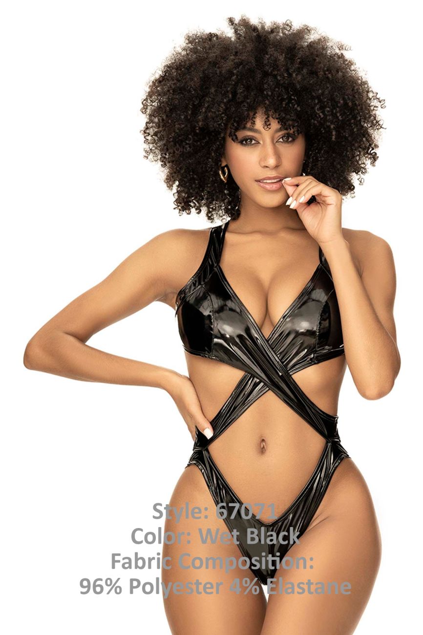 Mapale 67071 Monokini Couleur Noir Mouillé