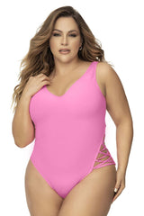 Mapale 67088X Einteiliger Badeanzug Farbe Pink